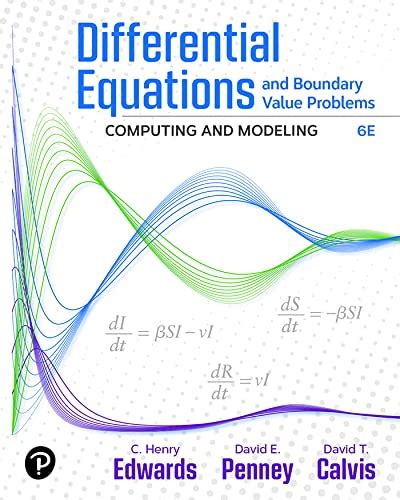 Differential Equations And Boundary Value Problems Edwards Ebook PDF