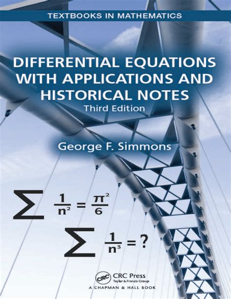 Differential Equations Simmons Solutions PDF