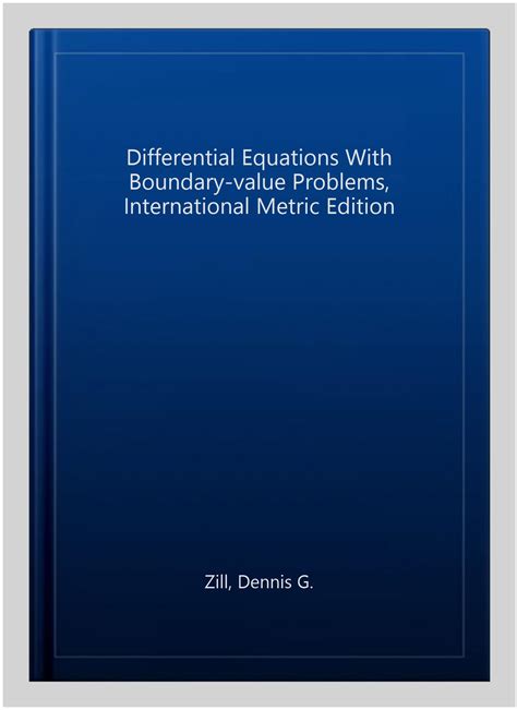 Differential Equations Zill 10th Edition Ebook Kindle Editon