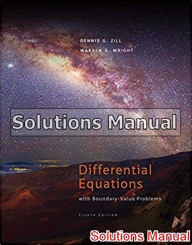 Differential Equations Zill 8th Edition Solutions Kindle Editon