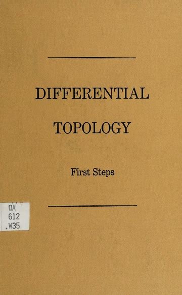 Differential Topology First Steps Reader