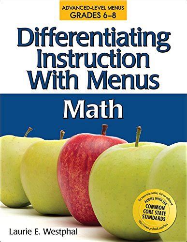 Differentiating Instruction With Menus Middle School Math Kindle Editon