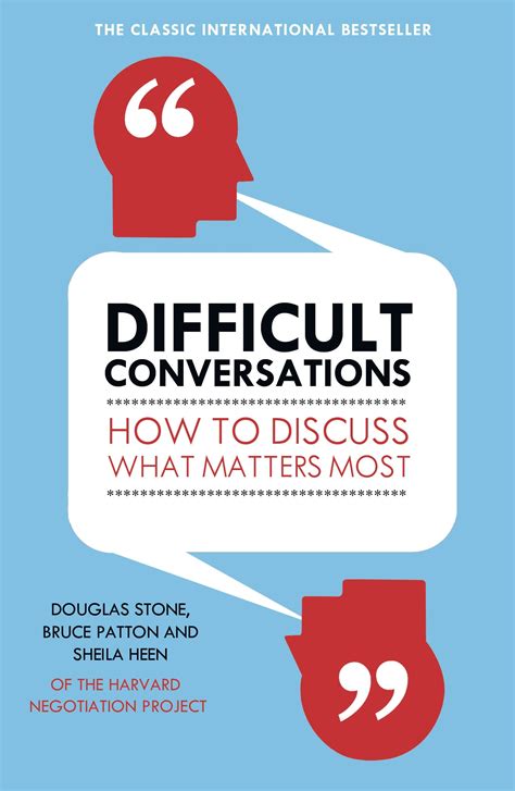 Difficult Conversations Discuss What Matters Doc