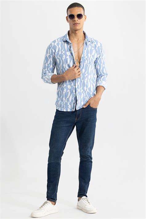 Diffused Blue Shirt: A Versatile and Enduring Wardrobe Staple