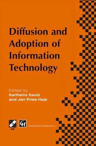 Diffusion and Adoption of Information Technology 1st Edition PDF