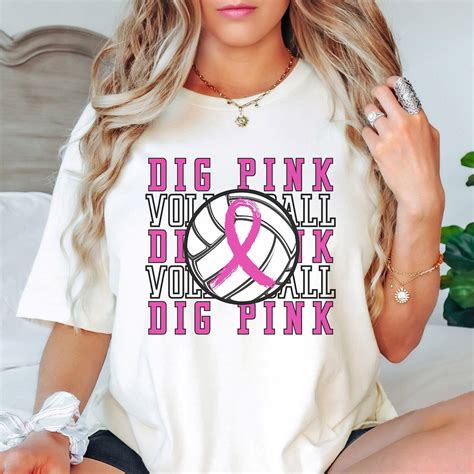 Dig Pink Volleyball Shirts: A Powerful Symbol of Breast Cancer Awareness