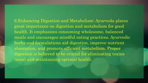 Digestion and Metabolism in Ayurveda PDF