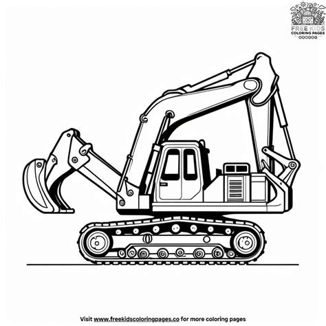 Digger Coloring Pages: Unleash Creativity and Educational Fun