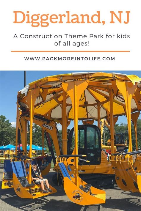 Diggerland New Jersey: The Ultimate Construction-Themed Adventure Park for All Ages!