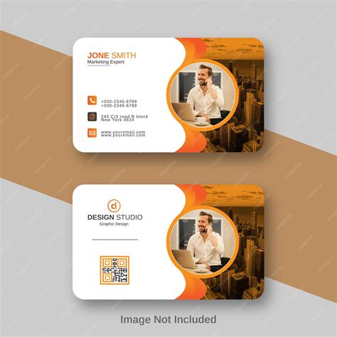 Digital Business Card Template