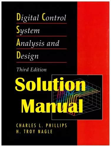 Digital Control Systems Analysis Solution Manual Doc