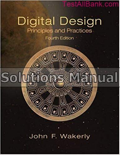 Digital Design Fourth Edition Solution Manual Kindle Editon