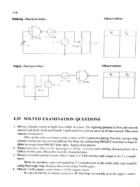 Digital Electronics Lab Exam Questions With Answers PDF