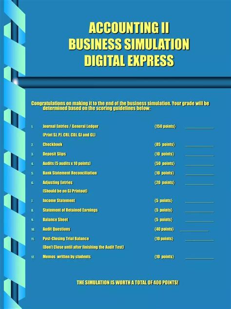 Digital Express Accounting Simulation Answers Ebook Epub