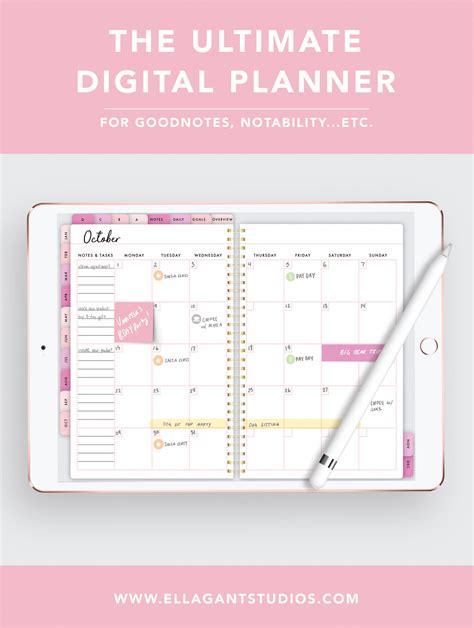 Digital Planner Template