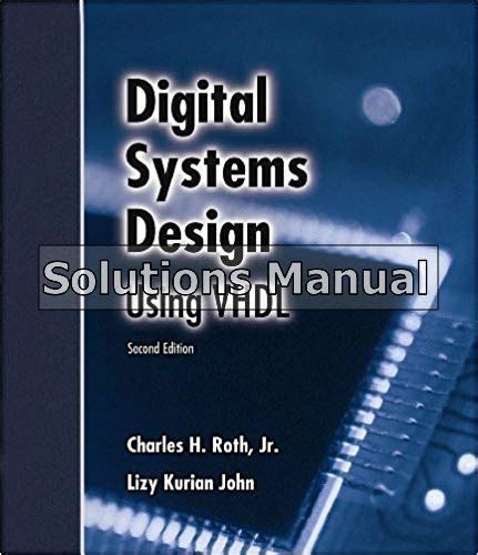 Digital System Design Using Vhdl Solution Manual Kindle Editon