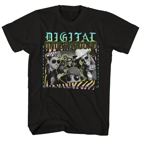 Digital Underground T-Shirt: A Style Statement of Resistance and Empowerment