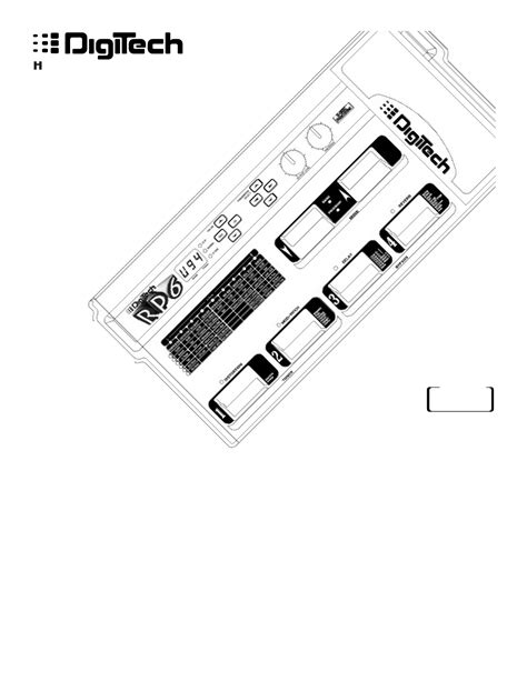 Digitech Rp6 Manual Ebook Doc