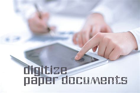 Digitize Documents: