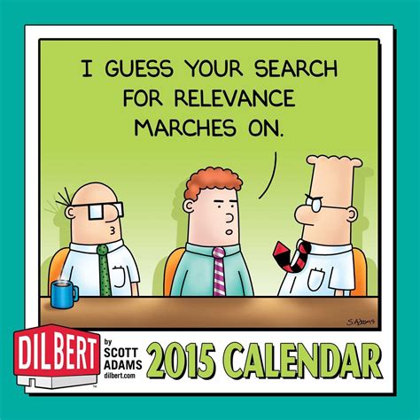 Dilbert 2015 Mini Wall Calendar Doc