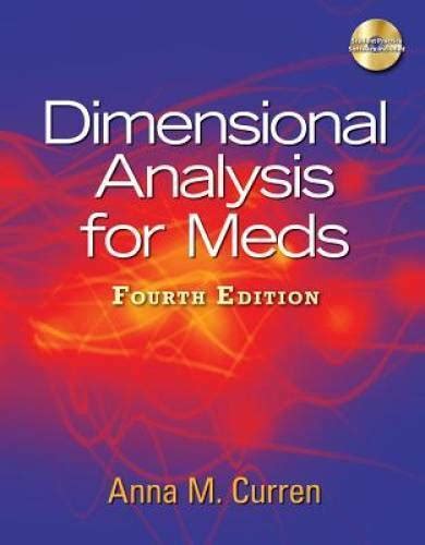 Dimensional Analysis for Meds 4th Edition Kindle Editon