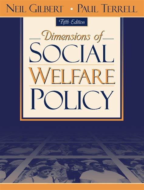 Dimensions of Social Welfare Policy Kindle Editon