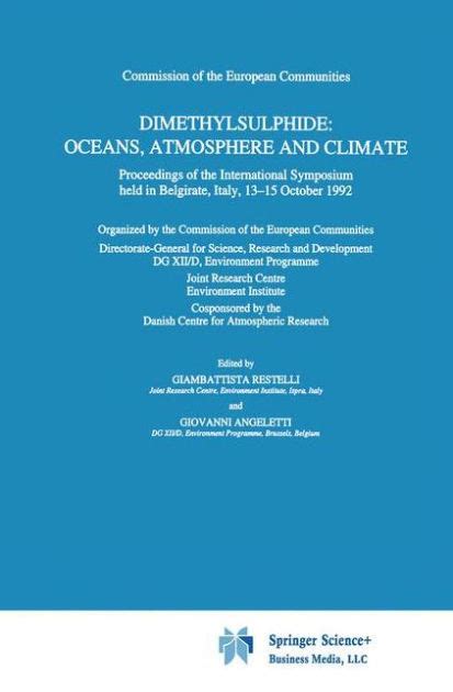 Dimethylsulphide Oceans, Atmosphere and Climate Kindle Editon