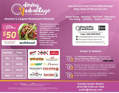 Dining Advantage Restaurant: Unlock Exclusive Savings and Perks