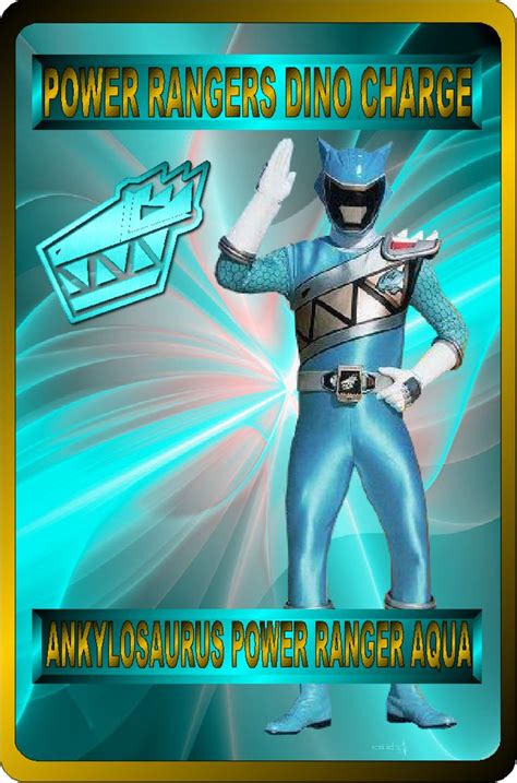 Dino Charge Aqua Ranger: Unlocking the Power of the Deep Sea