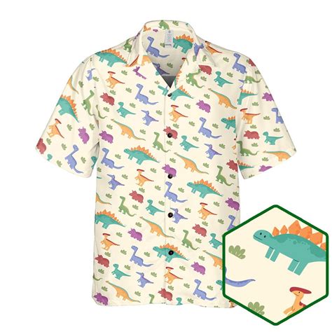 Dinosaur Button Up Shirts: A Roar-some Trend for the Modern Age