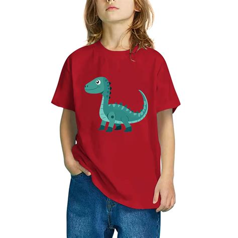 Dinosaur t-shirts are comfortable.