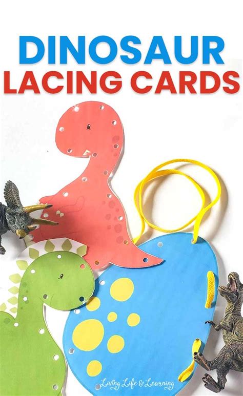 Dinosaurs! Lacing Cards Reader