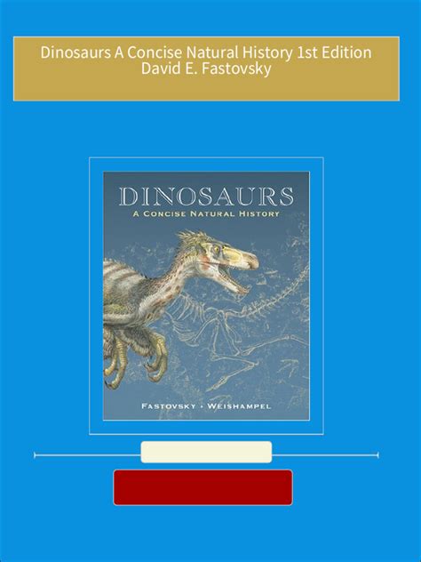 Dinosaurs.A.Concise.Natural.History Ebook Kindle Editon