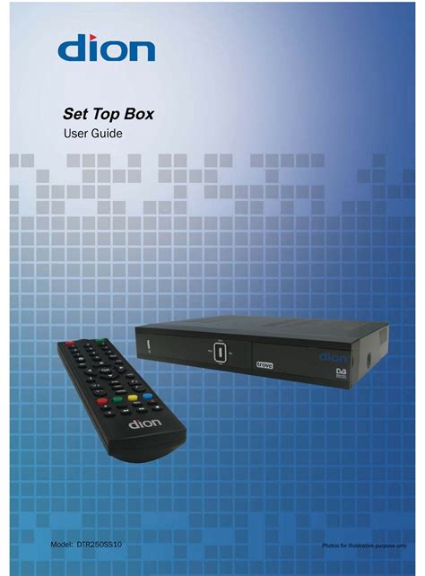 Dion Set Top Box Manual PDF Kindle Editon