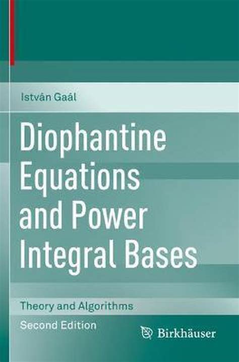 Diophantine Equations and Power Integral Bases in Algebraic Number Fields 1st Edition Doc