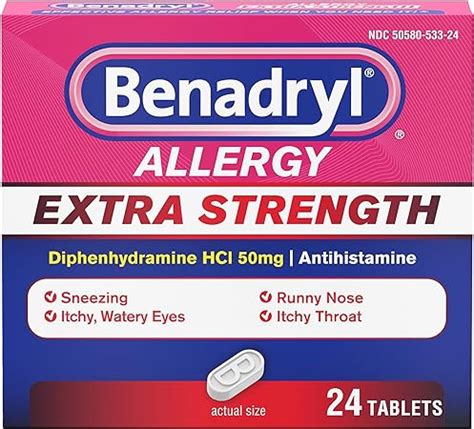 Diphenhydramine HCl 50 mg: The Essential Guide to Benadryl