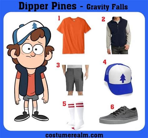 Dipper Costume: Embark on Enigmatic Adventures like the Gravity Falls Star