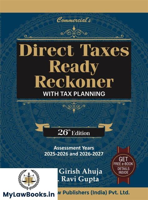 Direct Tax Ready Reckoner 26th Edition Kindle Editon