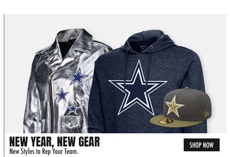 Direct from the Dallas Cowboys Team Shop: