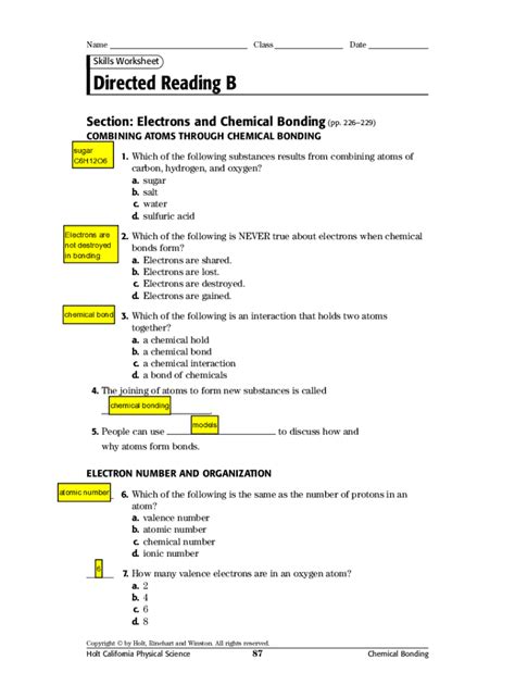 Directed A Section Disease Answer Key Doc