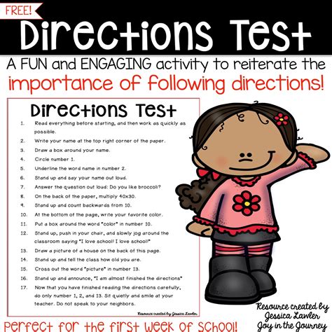 Directions For Short Answer Test Questions Reader