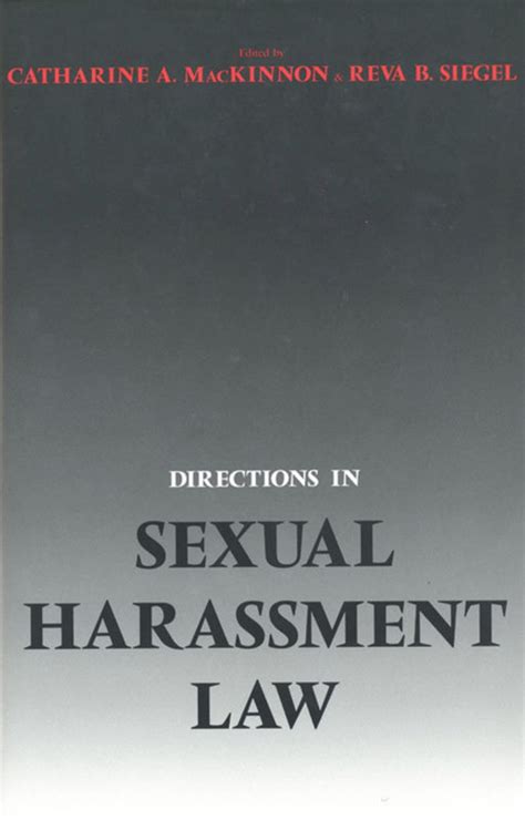 Directions in Sexual Harassment Law Doc