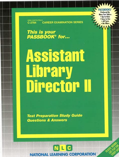 Director of Facilities Passbook I II III C-1692 Passbooks Reader