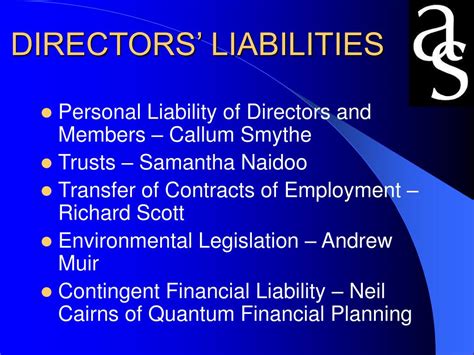 Directors Liabilities in the Context of Corporate Groups ILA Research Report Doc