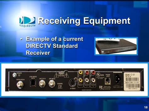 Directv Standard Receiver Resolution Reader