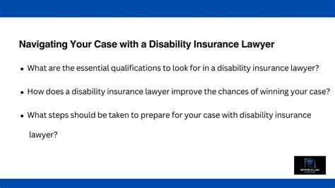 Disability Insurance Lawyer: Your Guide to Protection and Recovery