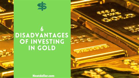 Disadvantages of Investing in Gold