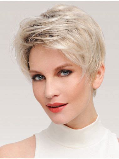 Discount Monofilament Synthetic Straight 6" Short Wigs