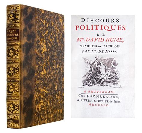 Discours Politiques de Monsieur Hume Traduits de L Anglois T 1 Ed1754 Sciences Sociales French Edition Reader