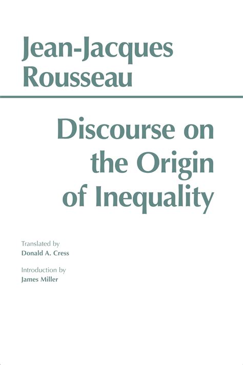 Discourse on the Origin of Inequality Hackett Classics Kindle Editon